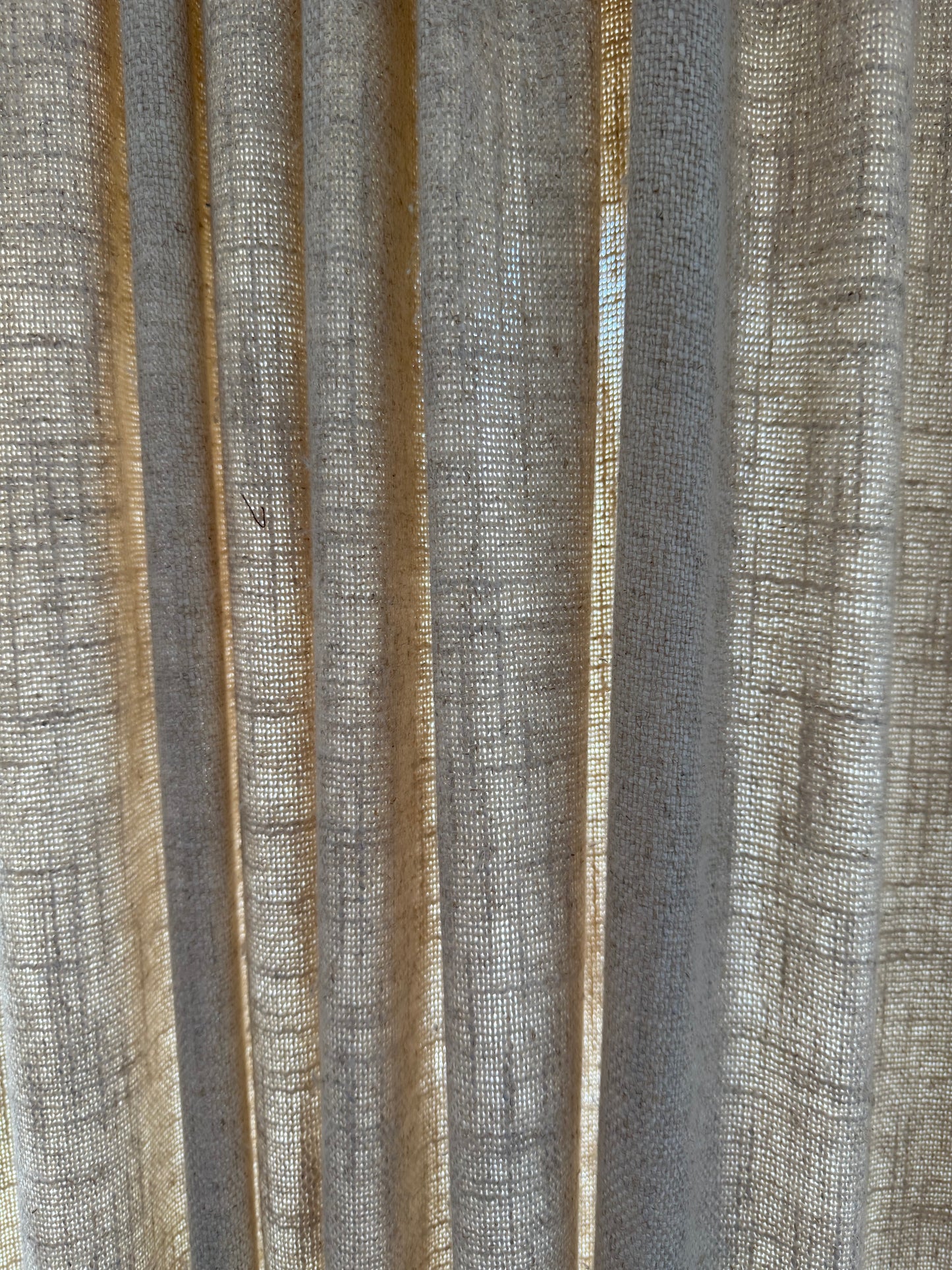 Culver Woven Curtain Panel, Linen