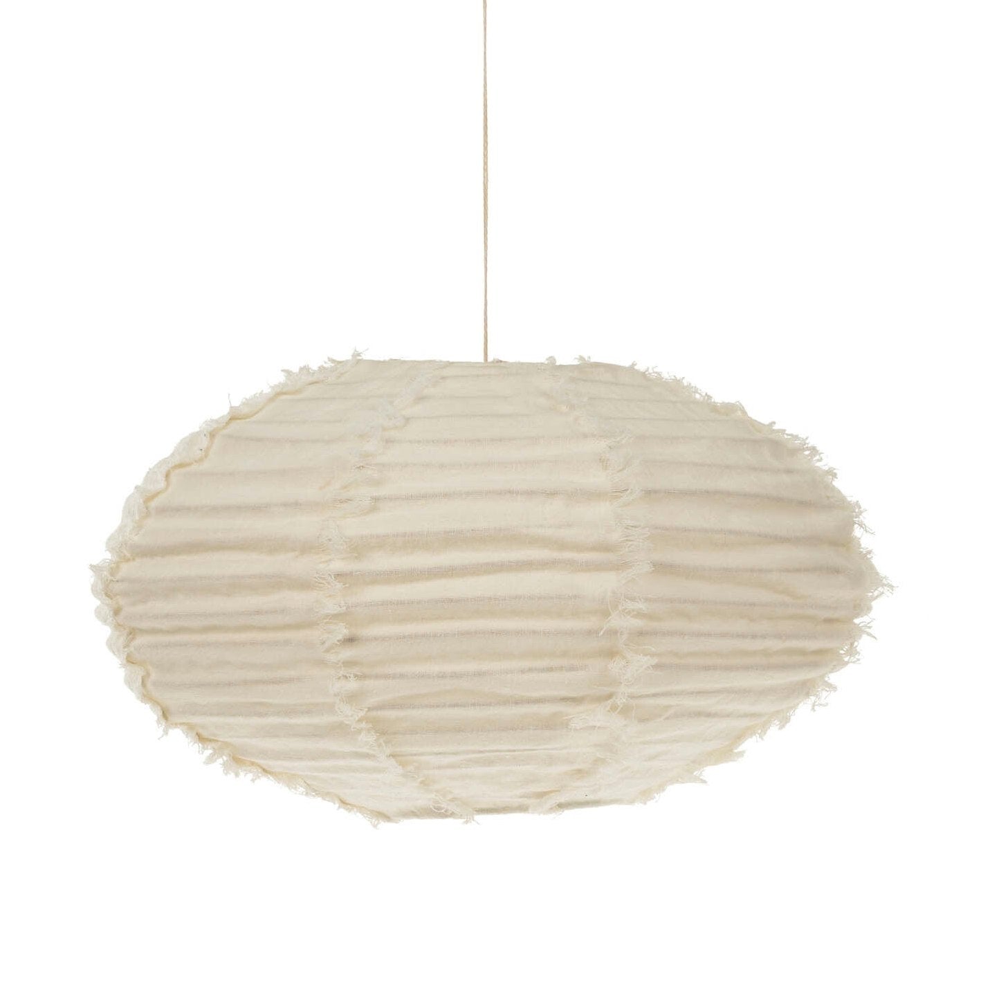 Lina Ivory Linen Lampshade Small