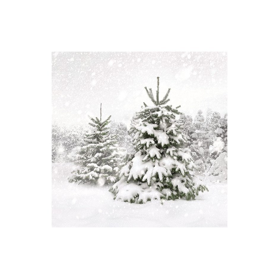 Winter Tree Luncheon Napkins