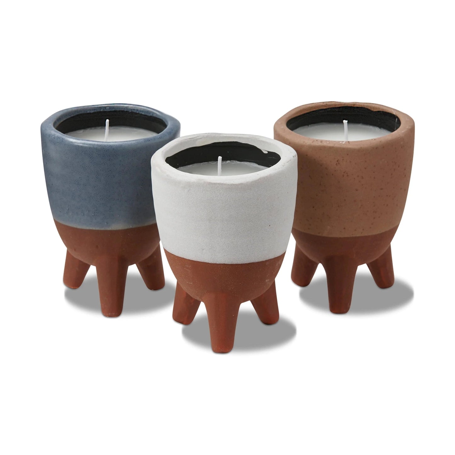 Footed Citronella Candle