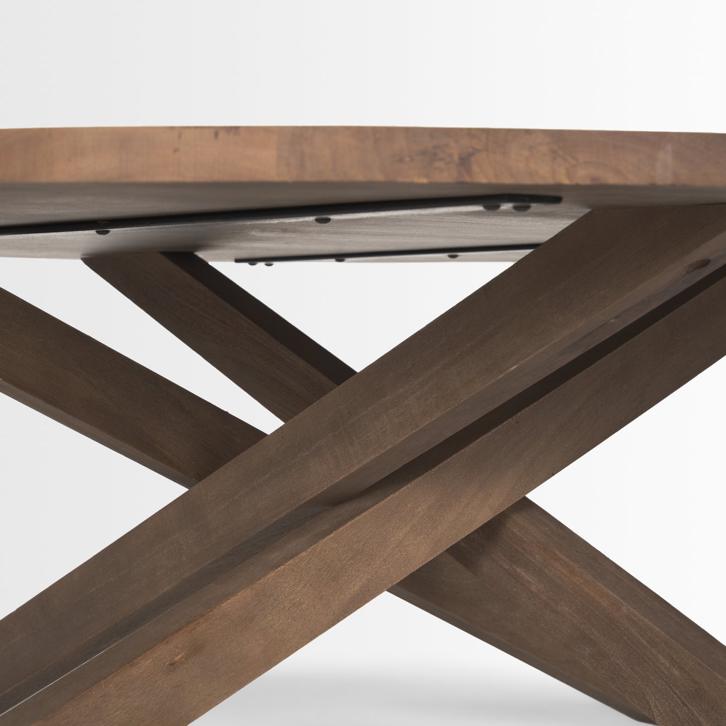 Solana Medium Brown Wood Coffee Table