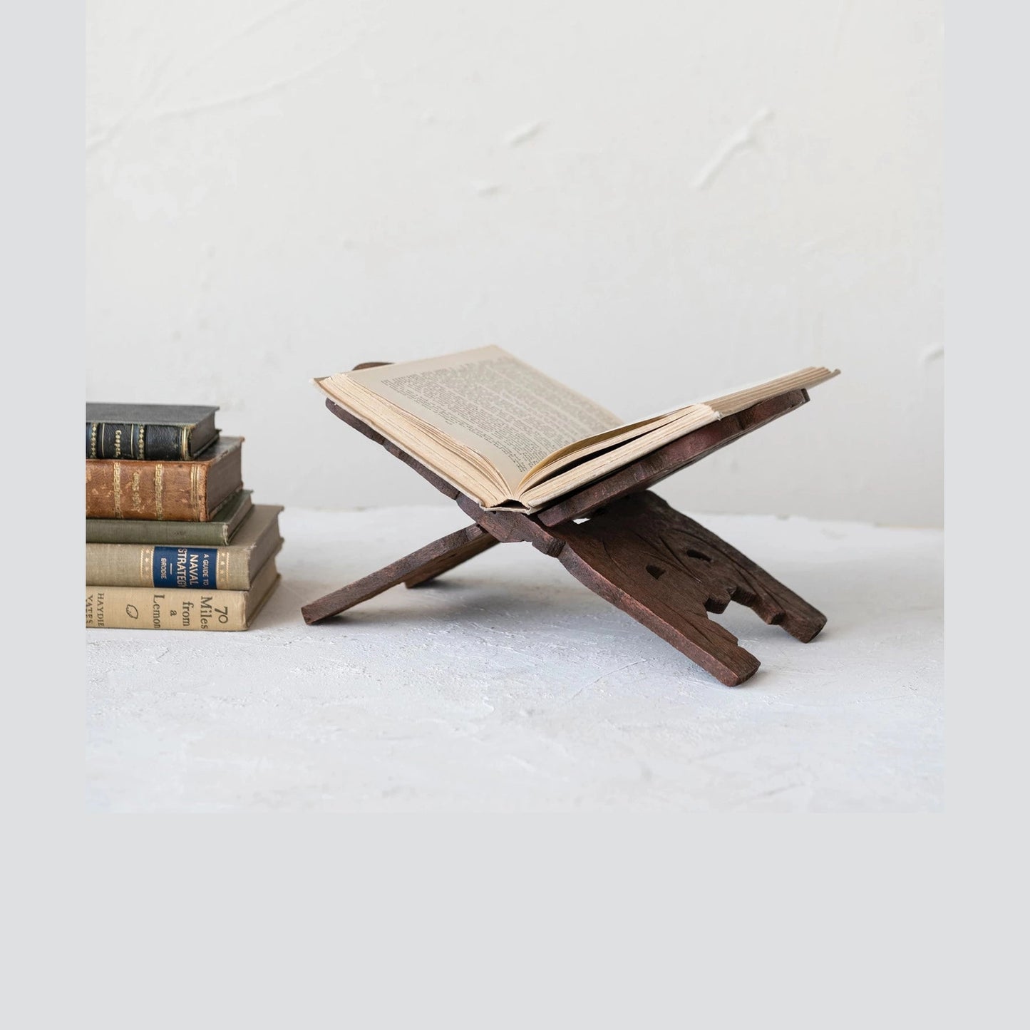 Reclaimed Wood Book Holder