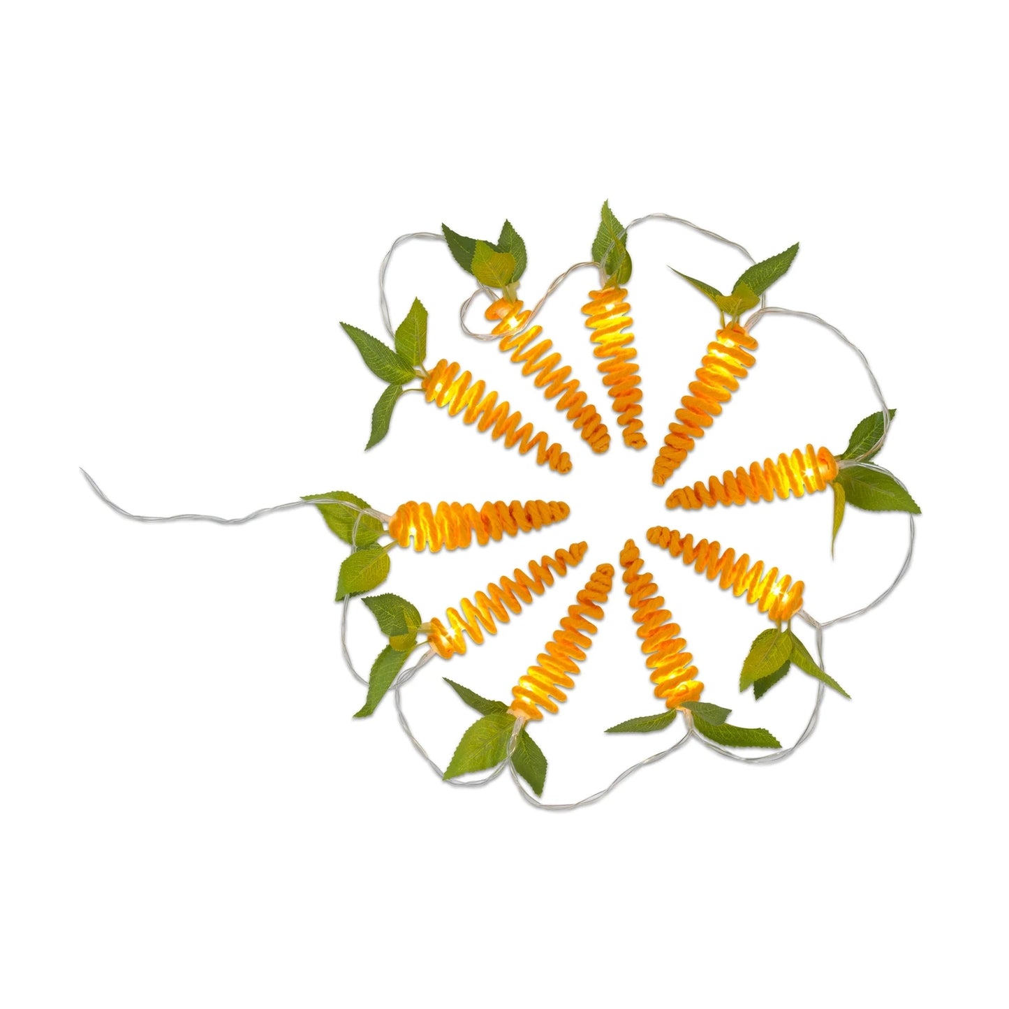 Carrot String Lights, Perfect for Easter