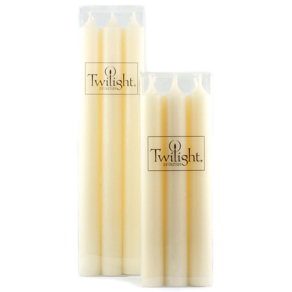 10" Taper - Ivory 6 Pack