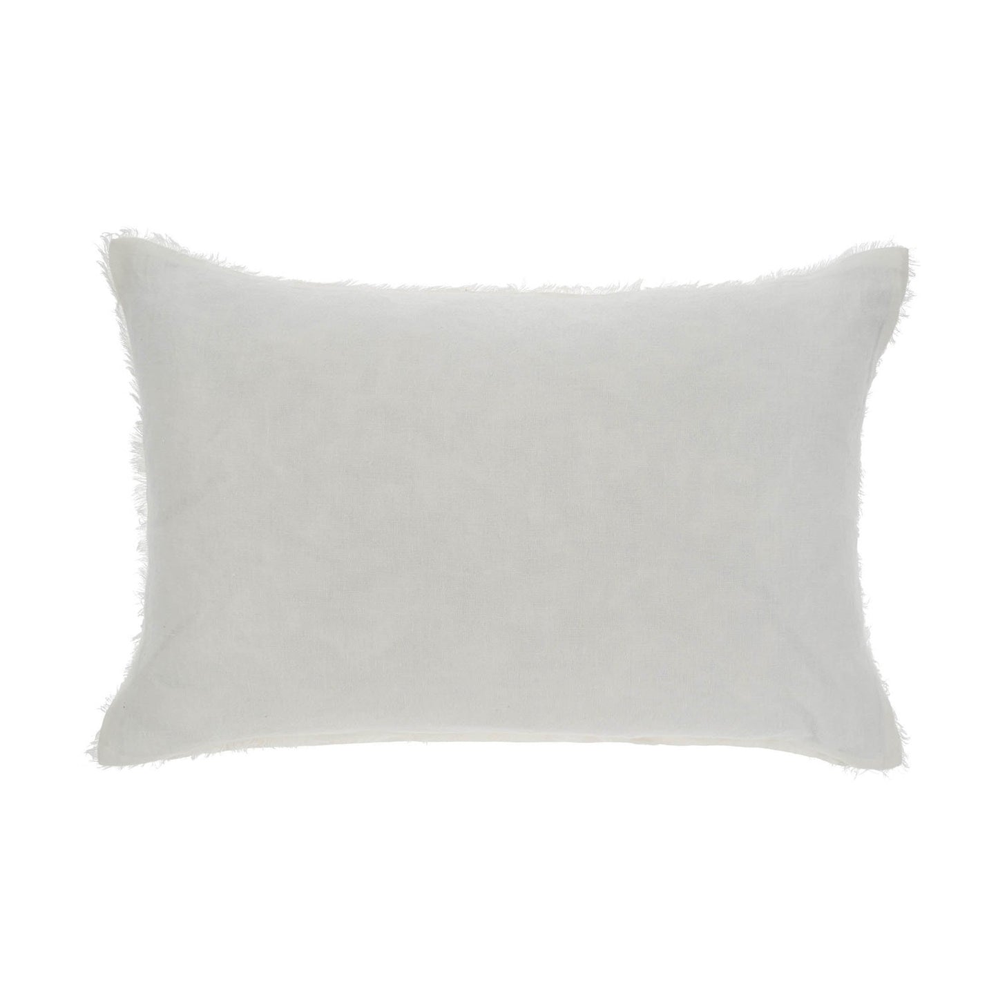 Lina Linen Pillow Ivory