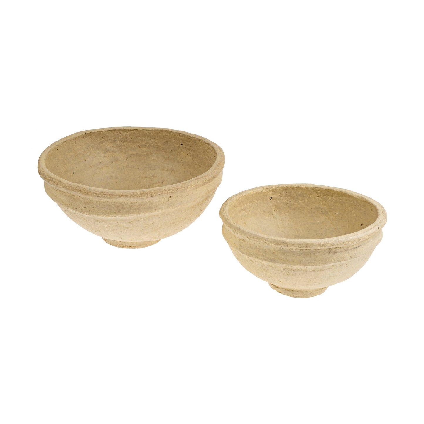 Primitive Paper Mache Bowls
