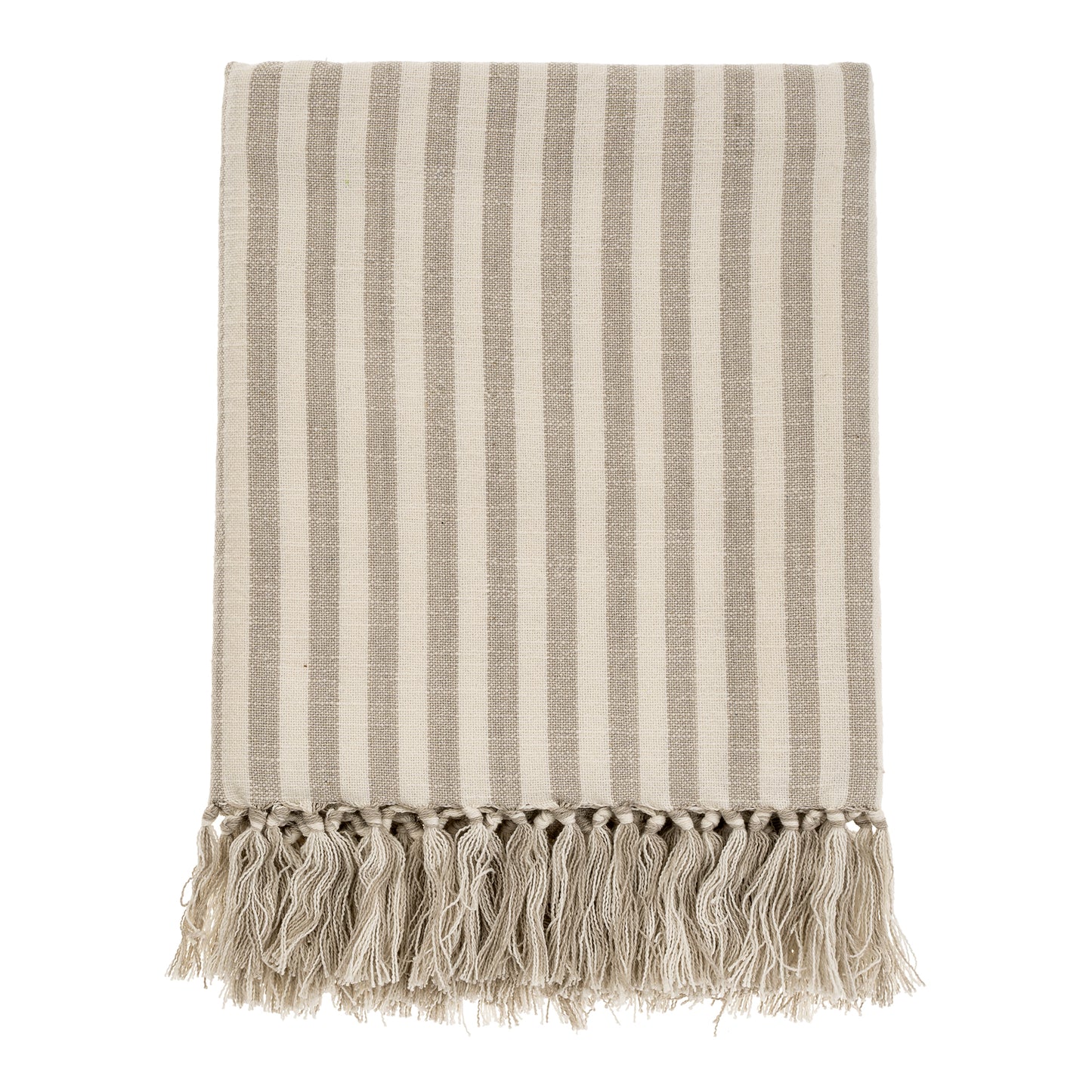 Bengal Stripe Hammam Bath Towel, Stone