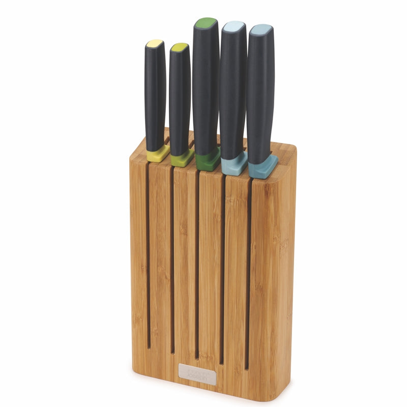 Elevate™ Knives and Bamboo Block Set