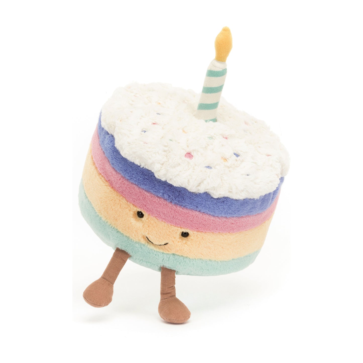 Amuseable Rainbow Birthday Cake