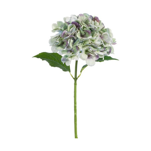 Real Touch Green & Purple Hydrangea