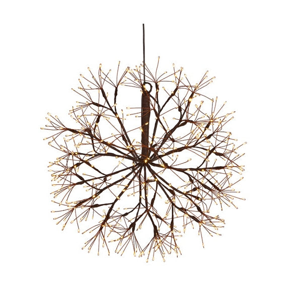 18" Lighted Starburst Orb