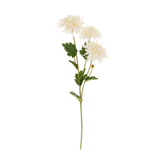 Chrysanthemum Spray, White