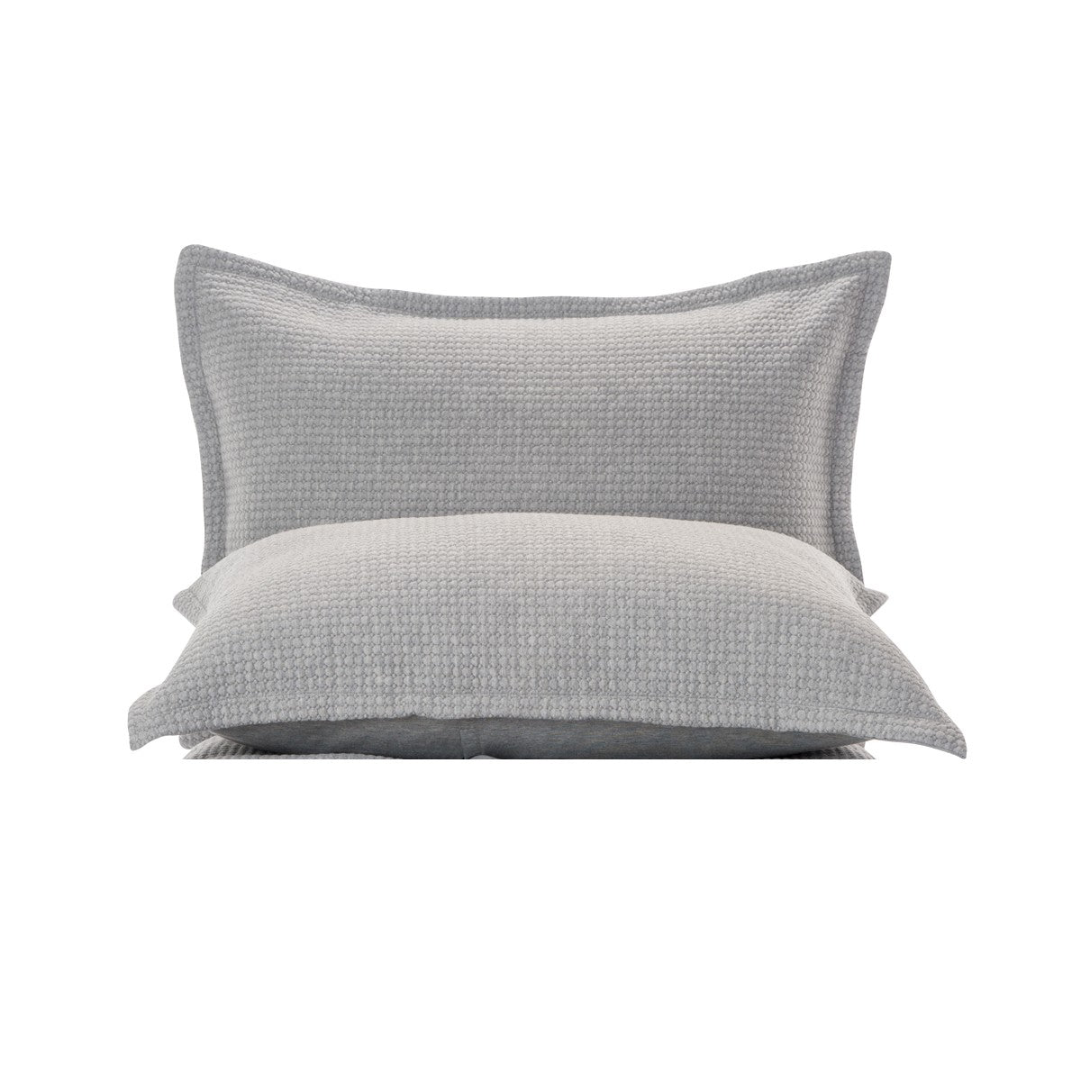 Rustic Grey Jersey Quilted Duvet Cover