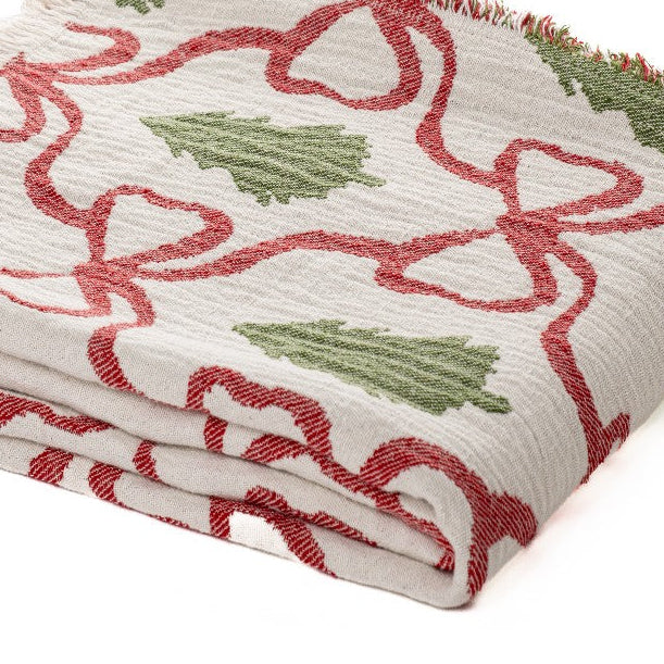 Doris' Christmas Throw