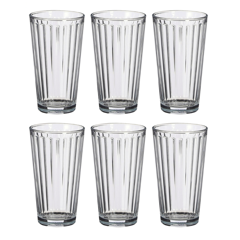 Drinking glass, set of 6,