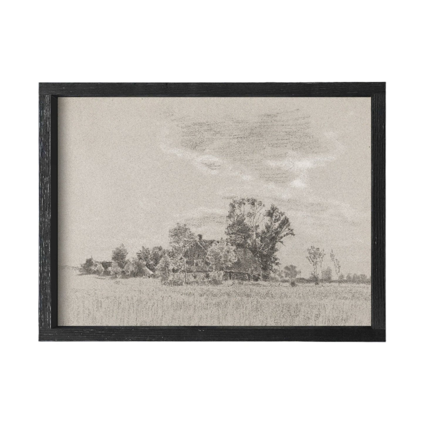 Vintage Countryside Sketch