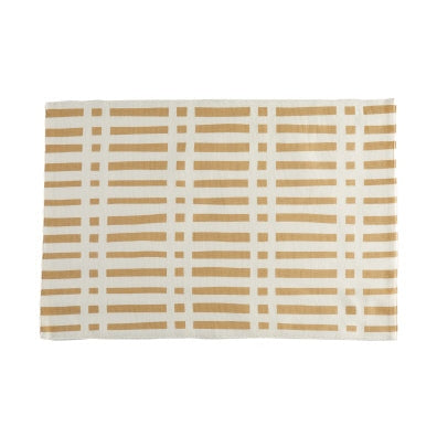Golden Lines Placemats, Set of 4