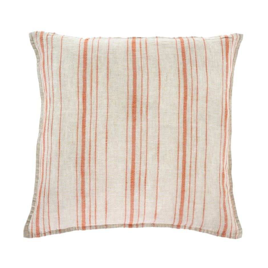 Luca Linen Pillow Coral
