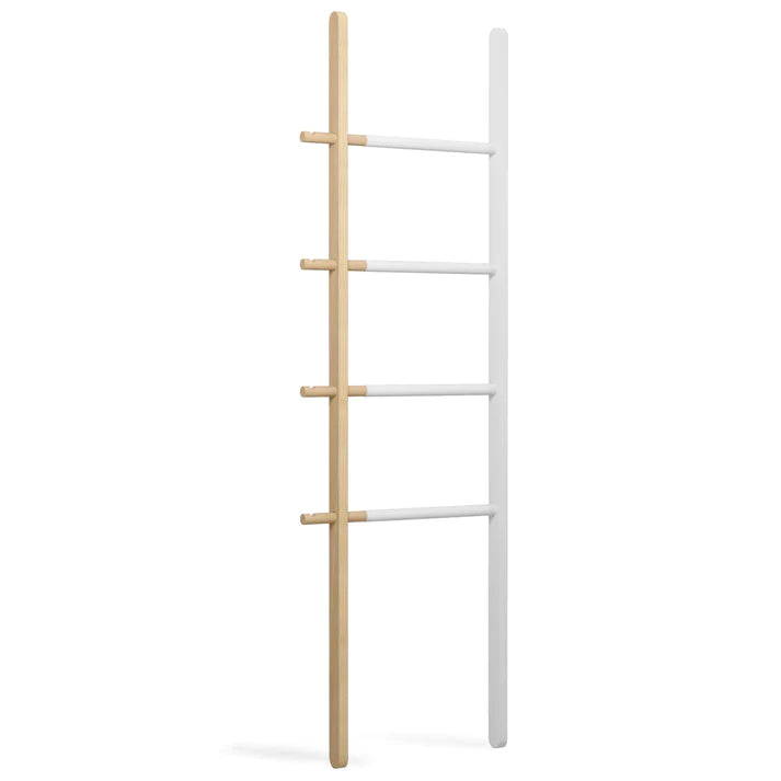 Hub Ladder White-Natural