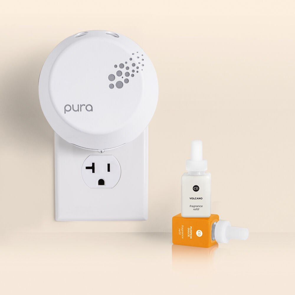 CB + Pura Volcano & Pumpkin Diffuser Kit
