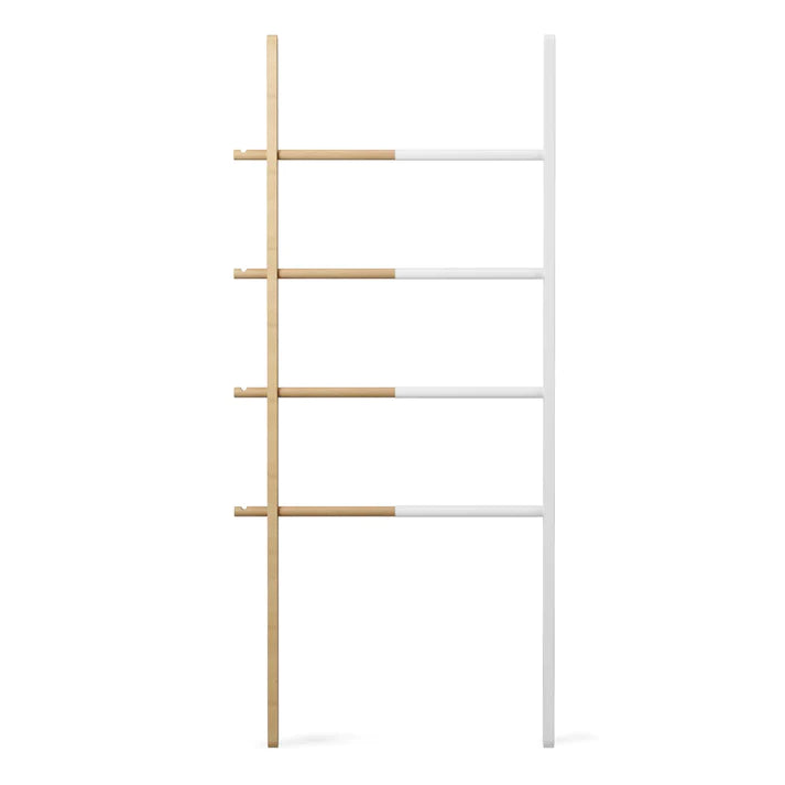 Hub Ladder White-Natural