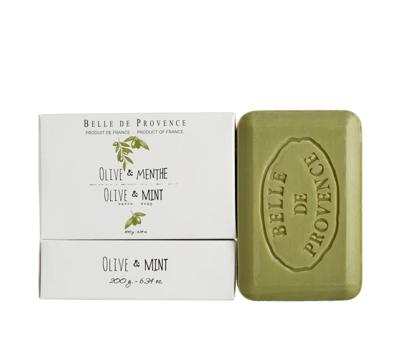 Belle de Provence Olive & Mint 200g Soap