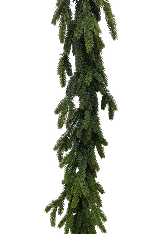 60" Fresh Touch Spruce Garland