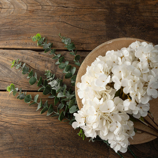 Hydrangea Floral Spray White
