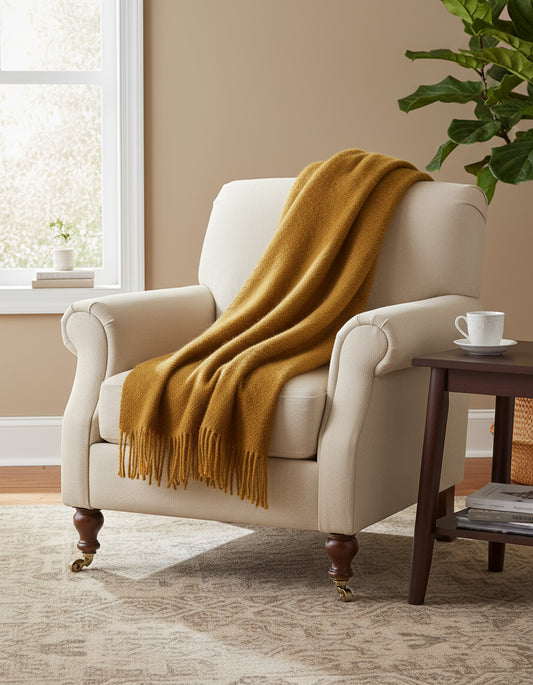 Caramel Gotland Throw