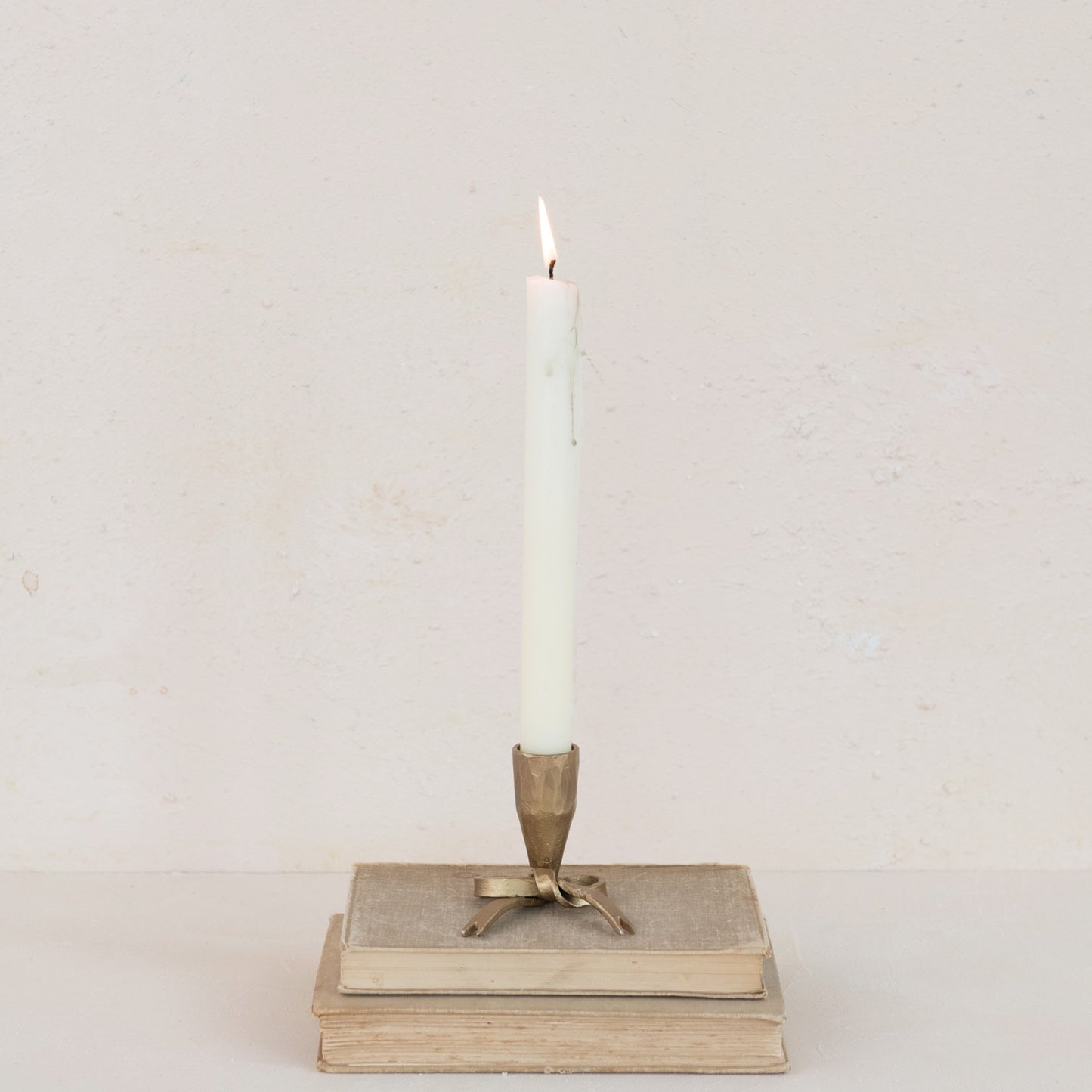 Bow Shaped Taper Candle Holder