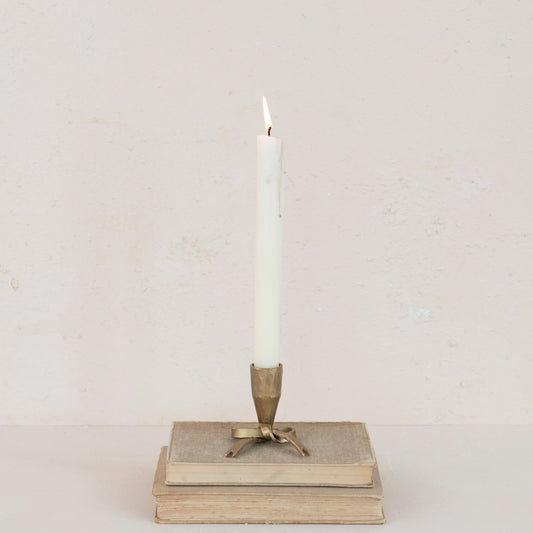 Bow Shaped Taper Candle Holder