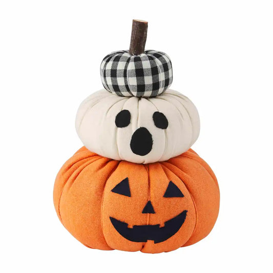 Halloween Pumpkin Stack Decor