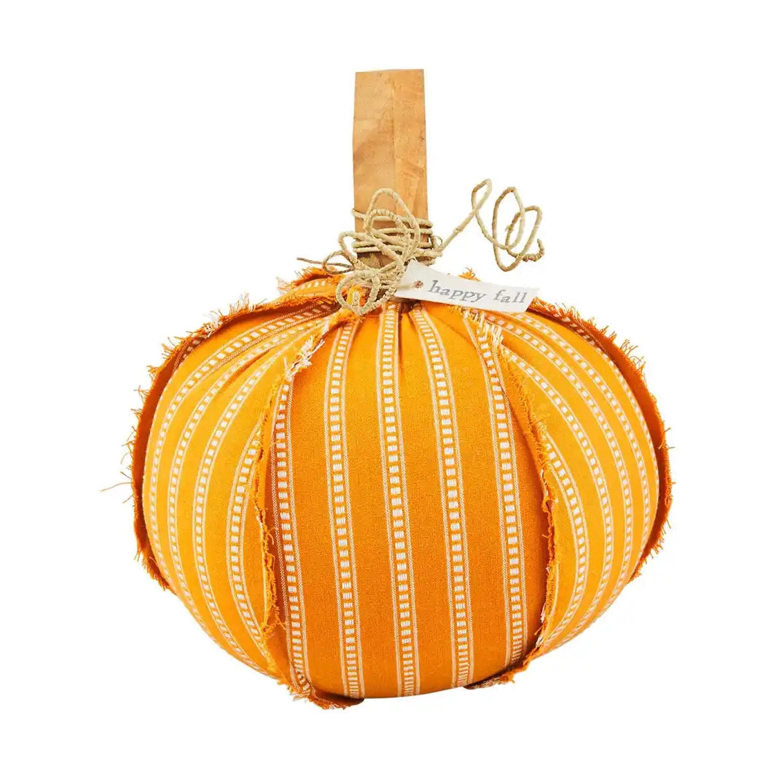 Large Woven Pumpkin Sitter