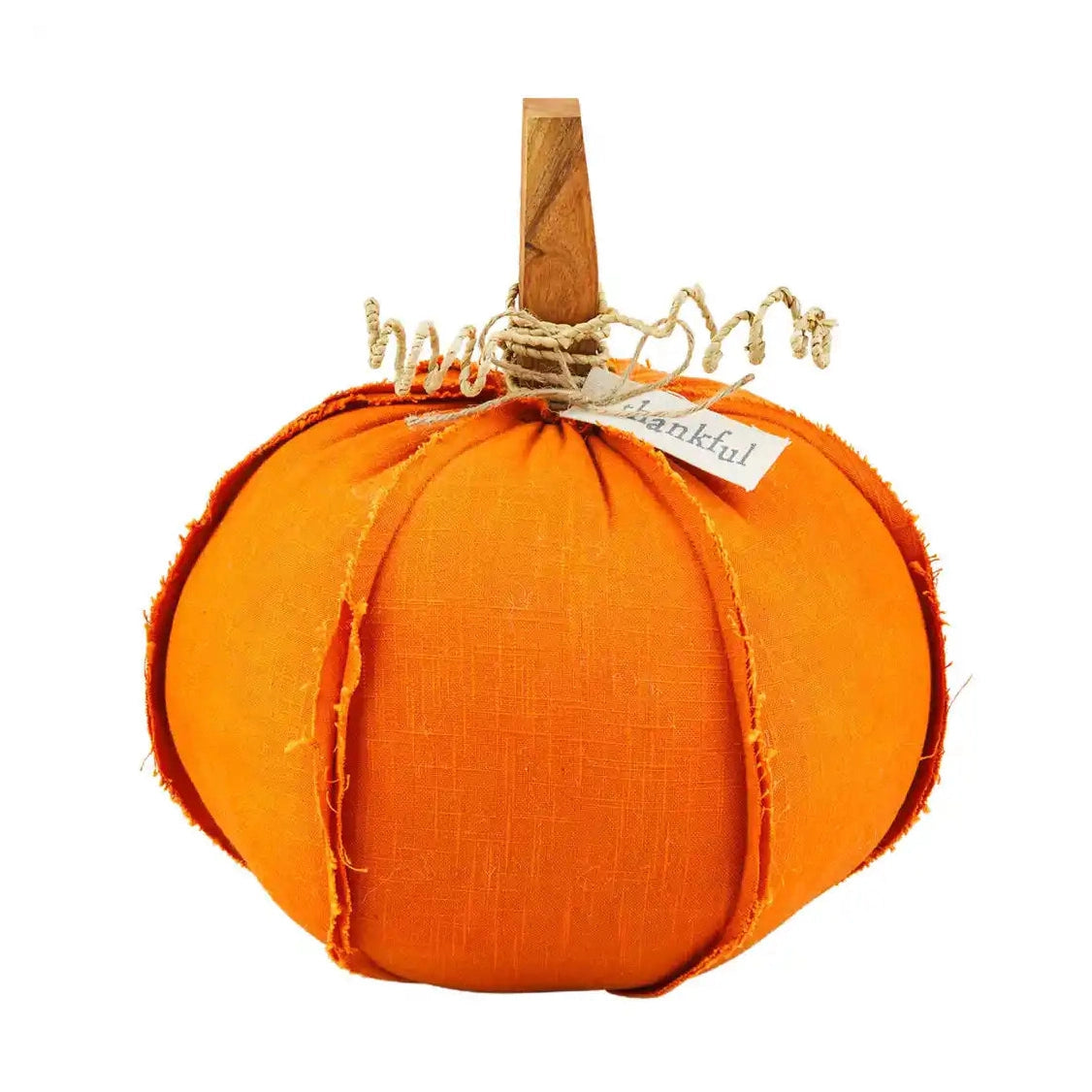 Medium Woven Pumpkin Sitter
