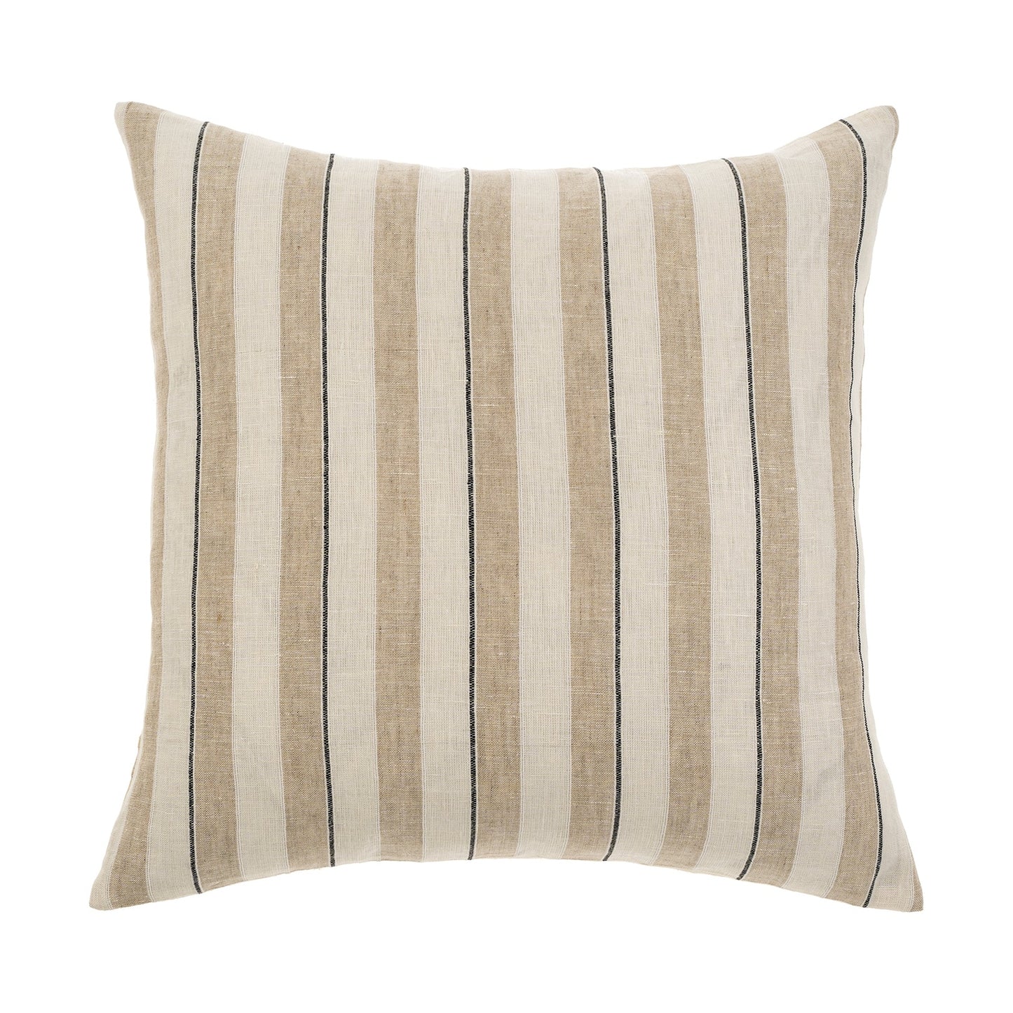 Seaside Stripe Linen Pillow 20x20