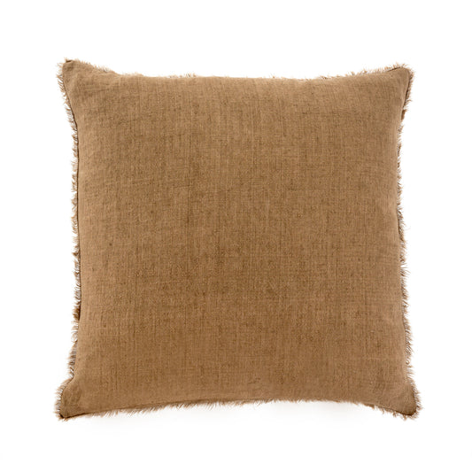 Lina Linen Pillow Hazelnut