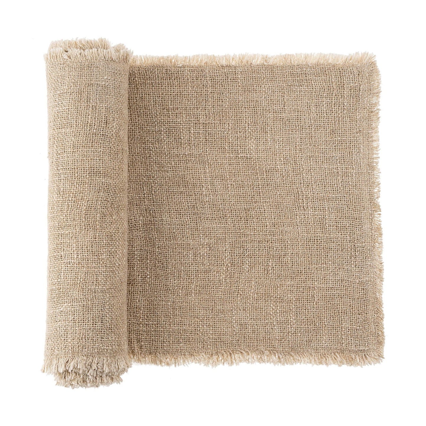 Culver Woven Table Runner, Linen - 14x108