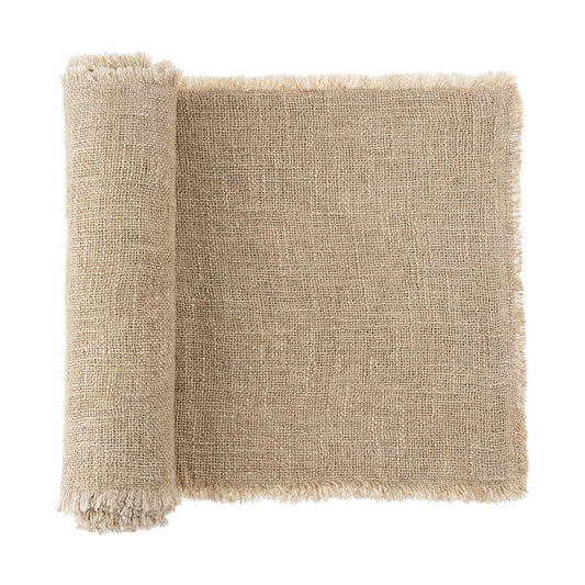 Culver Woven Table Runner, Linen - 14x108