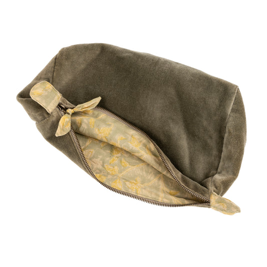 Velvet Pouch, Cypress