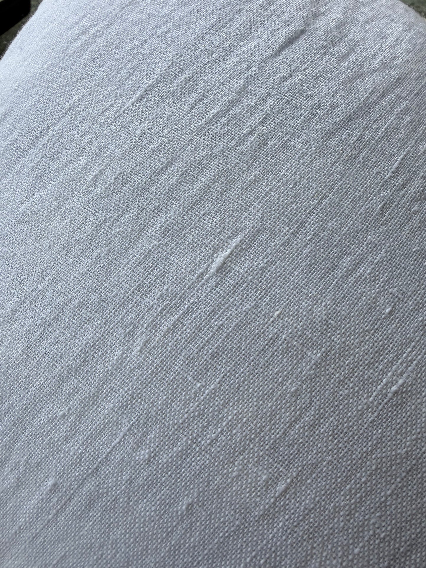 Lina Linen Pillow Light Ivory