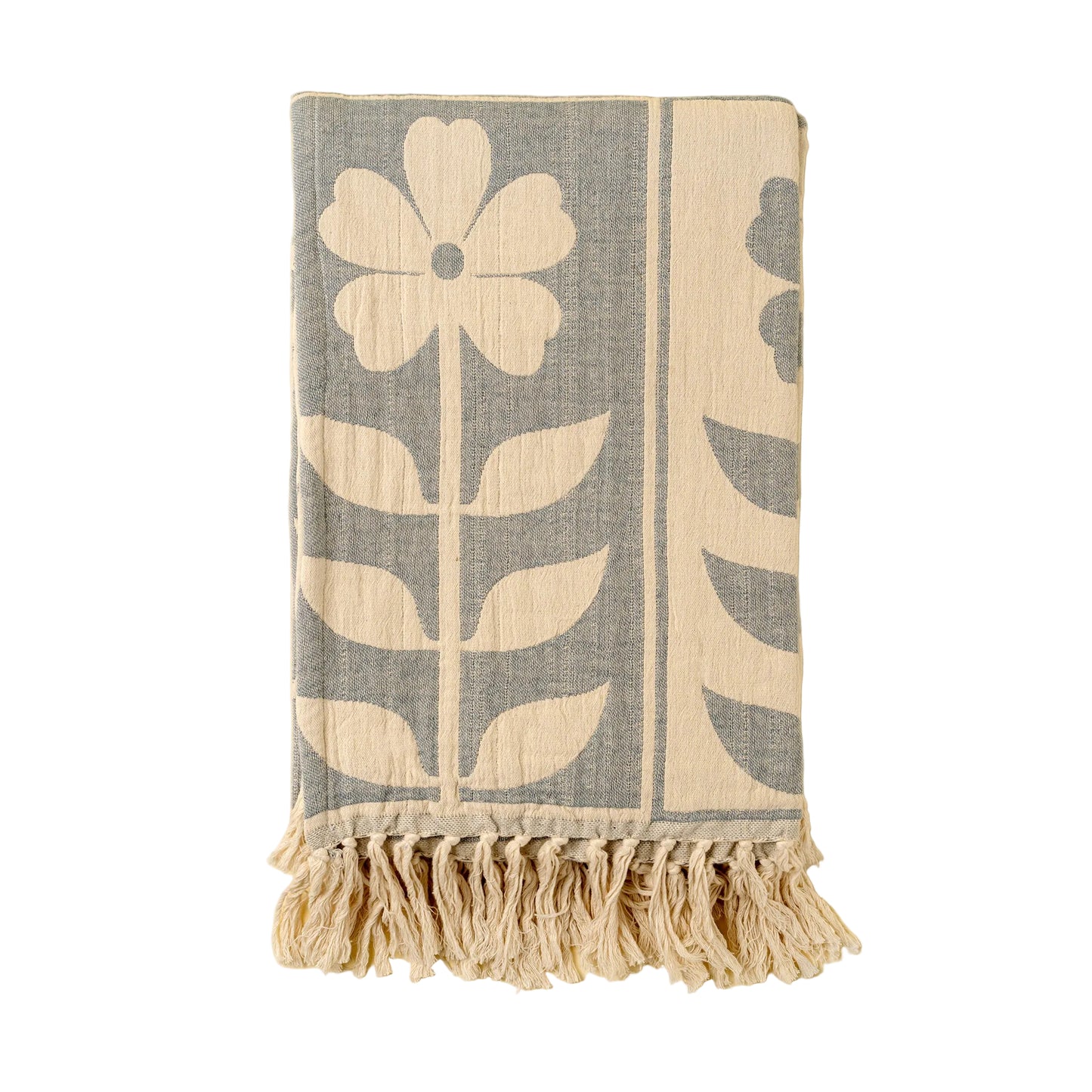 Daisy Days Throw, Blue