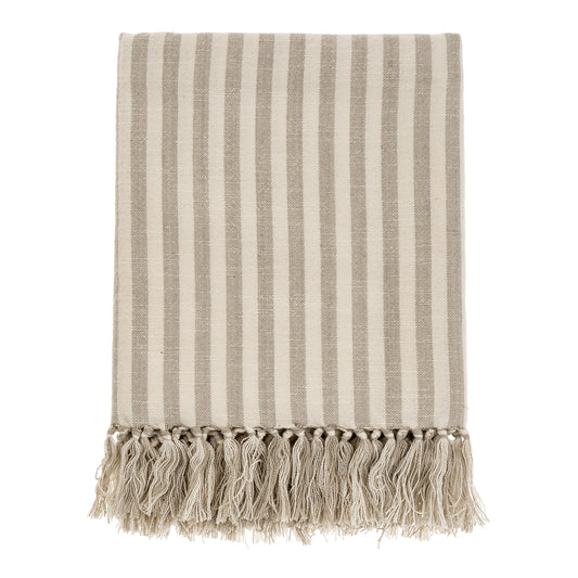 Bengal Stripe Hammam Bath Towel, Stone