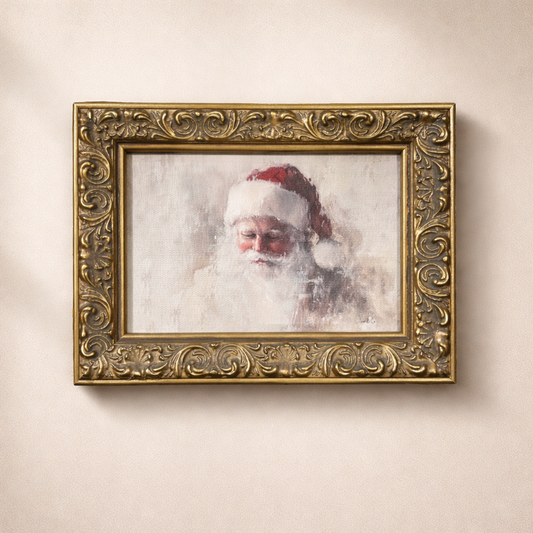 Saint Nicholas | Antique Inspired Brass Heirloom Framed Art