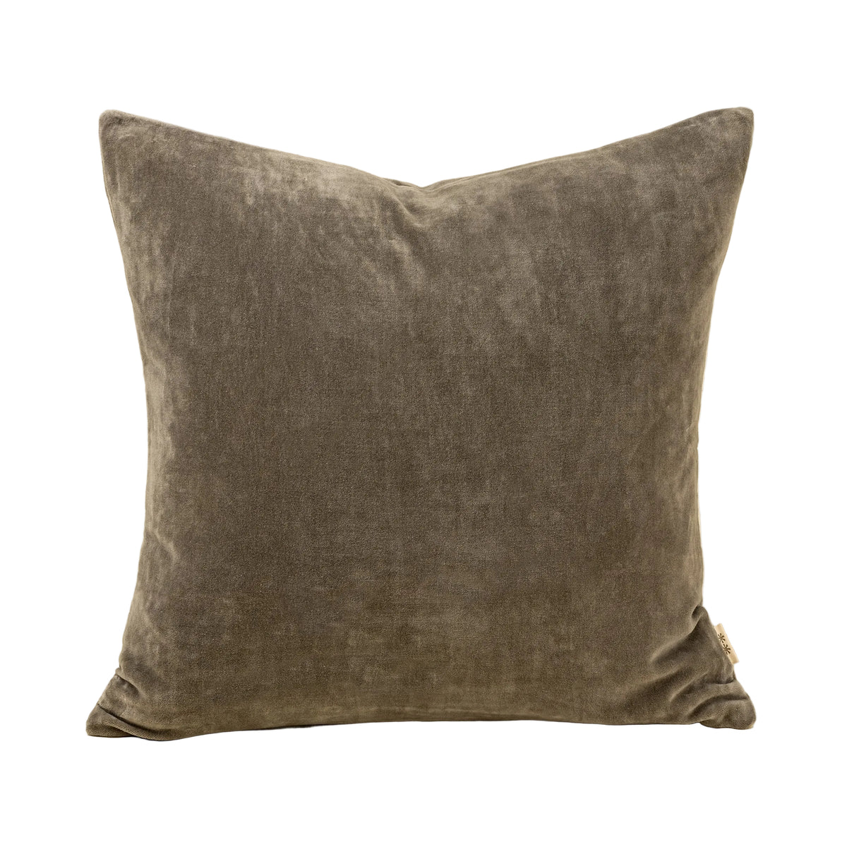 20x20 Vera Luxe Velvet Pillow, Cypress