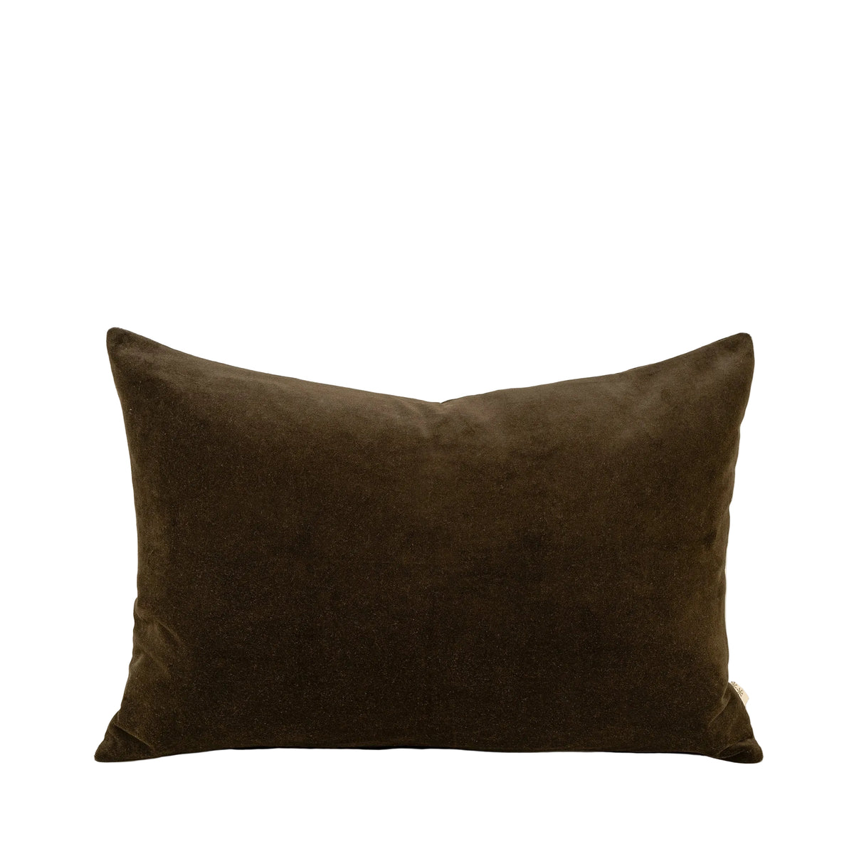 16x24 Vera Luxe Velvet Pillow, Midnight Green