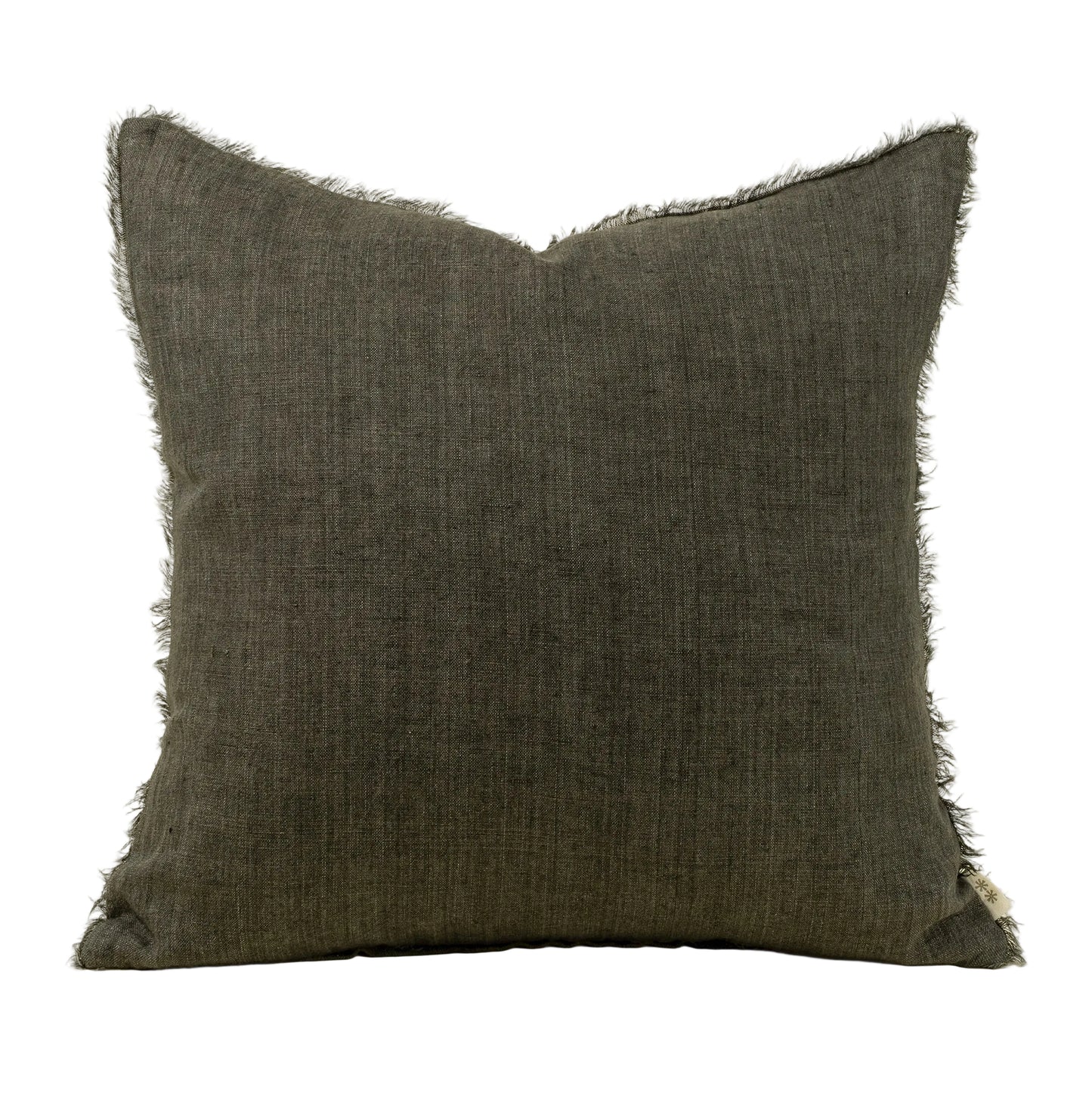 24x24 Lina Linen Pillow Avocado