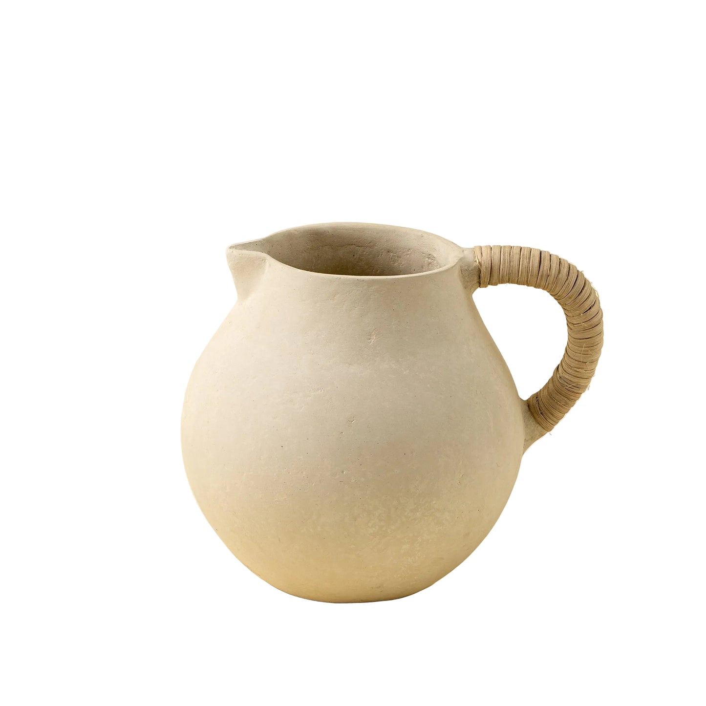 Atelier Paper Mache Pitcher, Round