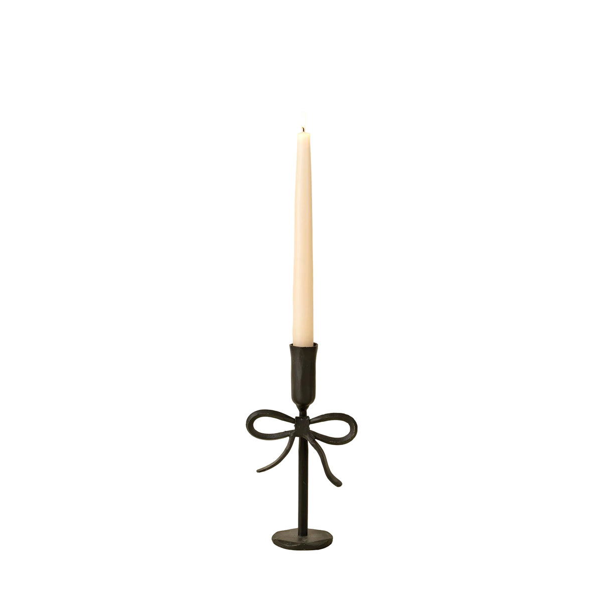 Bow Forged Candlestick S, Black