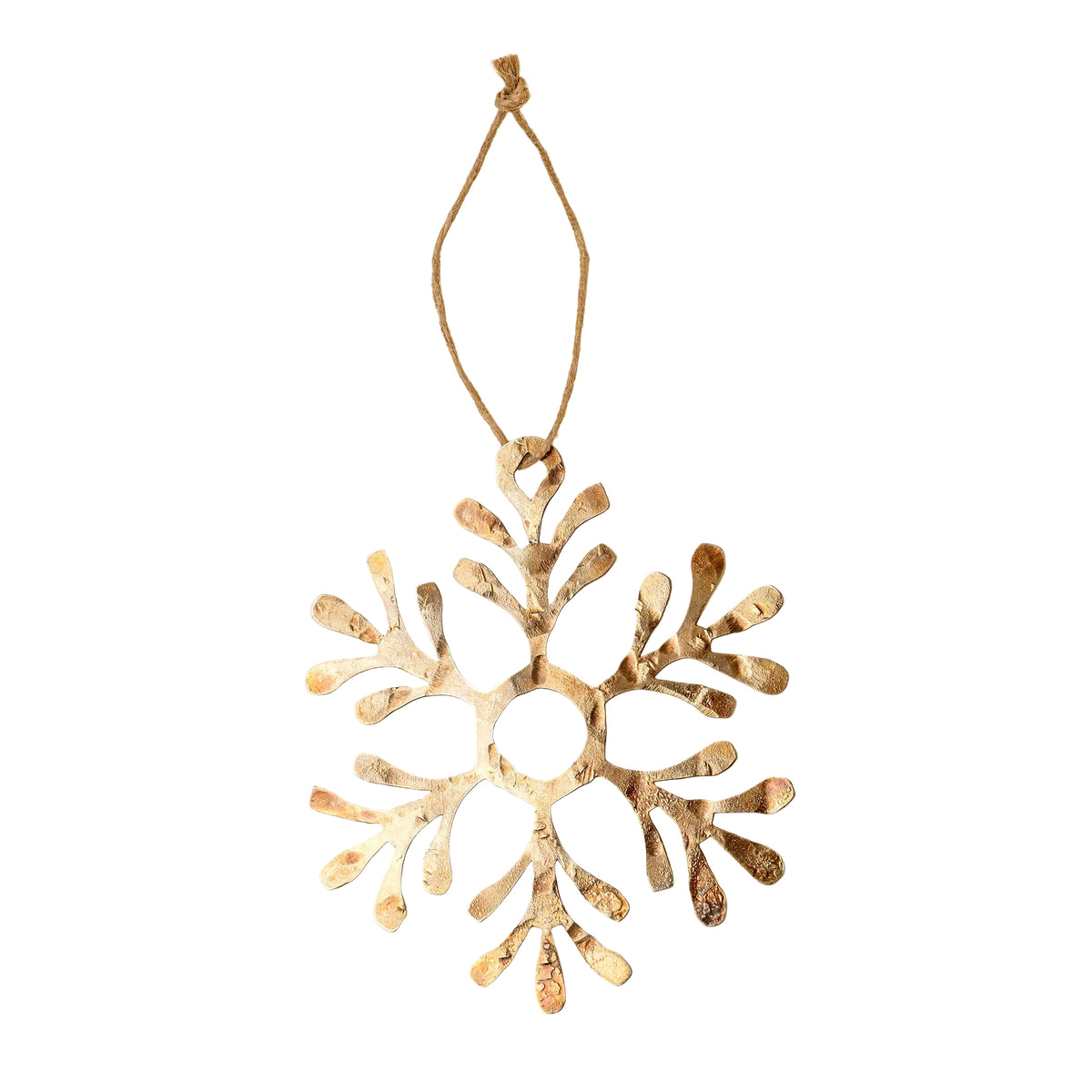 Luster Snowflake Holiday Ornament, Petal