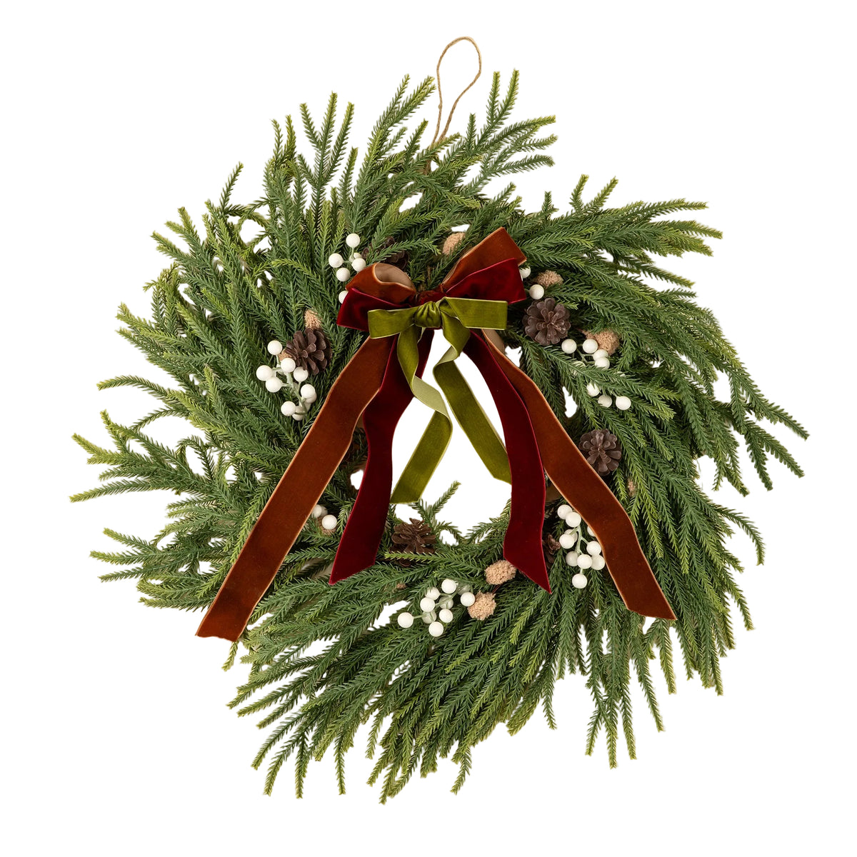 Snowberry Real Touch Wreath